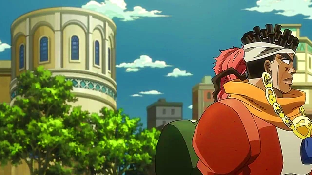 Jojo's Bizarre Adventure – Uncensored Anime Sex Scene in Egypt Arc