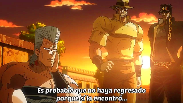 Jojo's Bizarre Adventure – Uncensored Anime Sex Scene in Egypt Arc