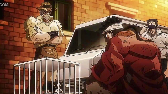 Jojo's Bizarre Adventure – Uncensored Anime Sex Scene in Egypt Arc