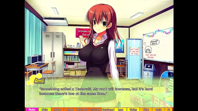 Pervy Japanese Game Girls Get Wild in Eroge Visual Novel Adventure