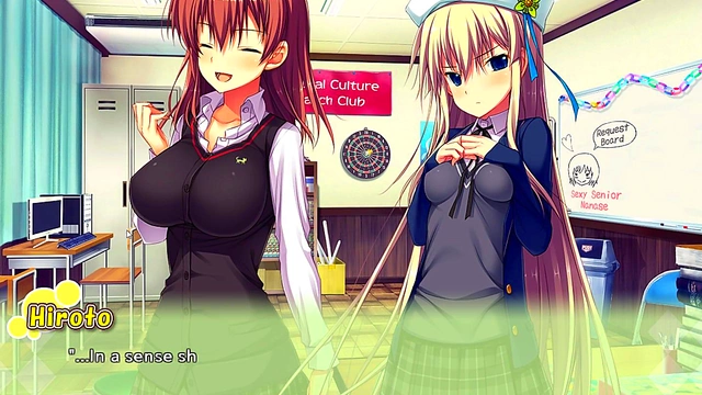 Pervy Japanese Game Girls Get Wild in Eroge Visual Novel Adventure