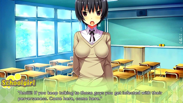Pervy Japanese Game Girls Get Wild in Eroge Visual Novel Adventure