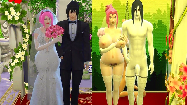 Cucked Husband Watches Sakura, His Pregnant Bride, Get Fucked by Stranger at Wedding