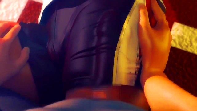 POV Sport Scene – Rena Senpai’s Seductive Batons Lead to Intense Hentai Action