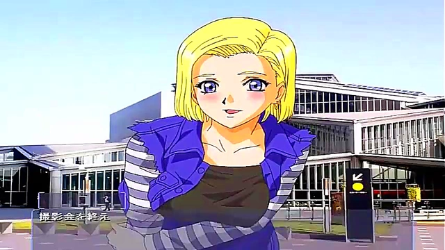 Blonde Gets Hardcore Anime FUCK in Woods Sex Adventure