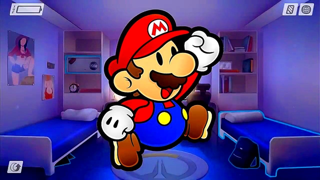 Tracer Sucks Dick In Erotic Hentai Visual Novel Scene