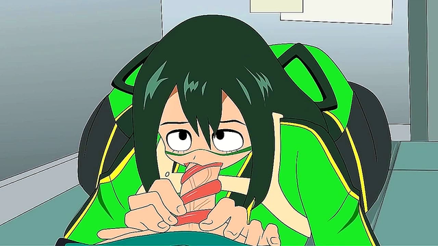 My Hero Academia Froppy Gets Frisky in Steamy Animated Hentai Scene