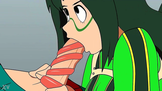 My Hero Academia Froppy Gets Frisky in Steamy Animated Hentai Scene