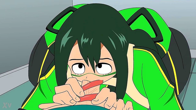 My Hero Academia Froppy Gets Frisky in Steamy Animated Hentai Scene