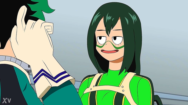 My Hero Academia Froppy Gets Frisky in Steamy Animated Hentai Scene