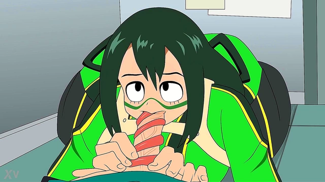 My Hero Academia Froppy Gets Frisky in Steamy Animated Hentai Scene