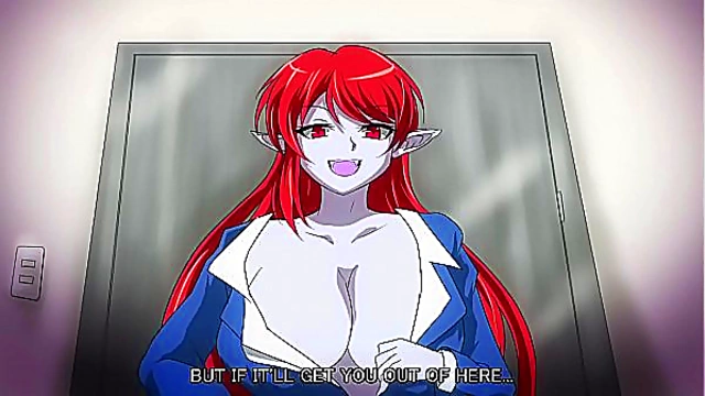 Hentai Lesbian Vampires Seduce Each Other On A Red-Eye Flight Anime