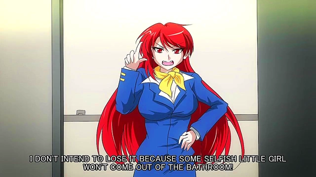 Hentai Lesbian Vampires Seduce Each Other On A Red-Eye Flight Anime