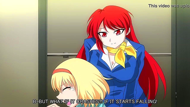 Hentai Lesbian Vampires Seduce Each Other On A Red-Eye Flight Anime