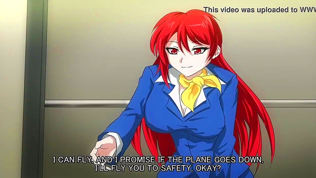 Hentai Lesbian Vampires Seduce Each Other On A Red-Eye Flight Anime