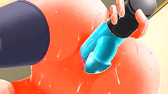 Horny Anime Girl Plays with Dildo for Intense Pleasure