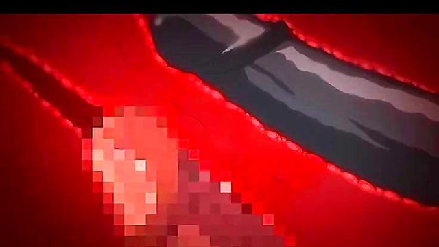 Lesbian Anime Babes Engage in Intense Gangbang Action