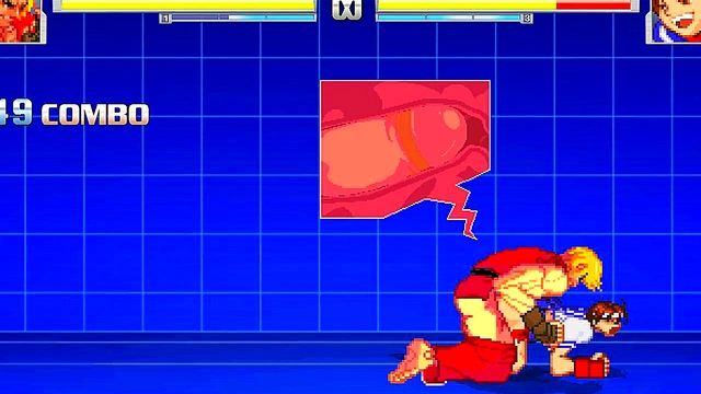 Ken vs. Sakura – Intense Japanese Hentai Action in MUGEN