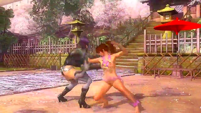 Hot Hentai Battle – Motoko Kusanagi Fights Kasumi for Steamy HD Action