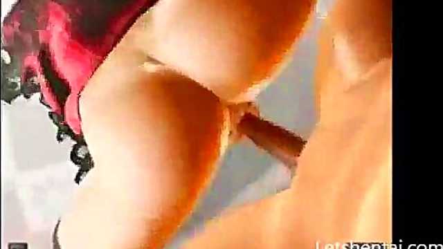 3D Hentai Anime Couple Engage in Steamy Sex Session