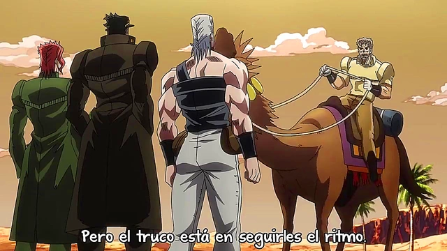 Jojo's Bizarre Adventure – Uncensored Anime Action & Passionate Moments Revealed