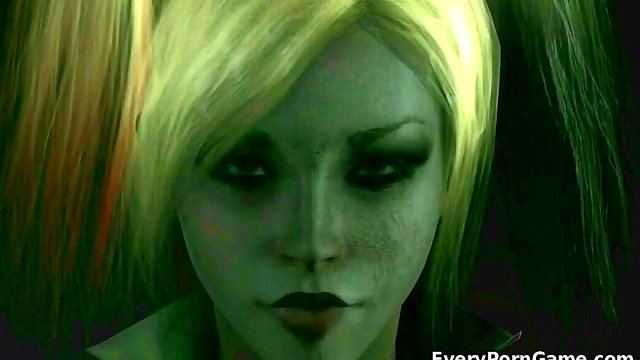 Tattooed Harley Quinn Rides Cock in Wild 3D Anime Sex Game