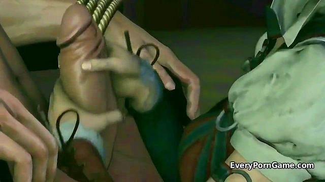 Tattooed Harley Quinn Rides Cock in Wild 3D Anime Sex Game