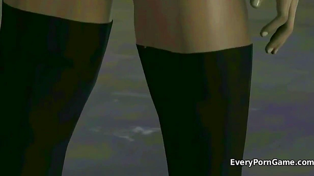 Tattooed Harley Quinn Rides Cock in Wild 3D Anime Sex Game