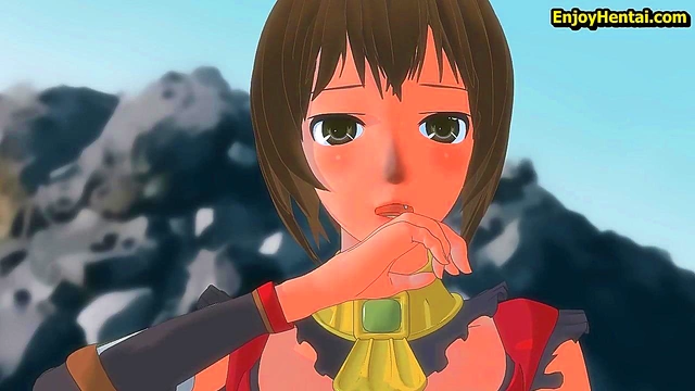 Adventurous Anime Couple Explore Erotic Fantasies Together