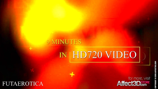 Futanari Big Tits Anime Babe Sucks Dick in Dark Passage for Blowsy Orgasm