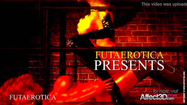 Futanari Big Tits Anime Babe Sucks Dick in Dark Passage for Blowsy Orgasm