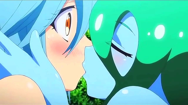 Cute Anime Girls Engage in Sexy Kissing and Passionate Sex Scenes