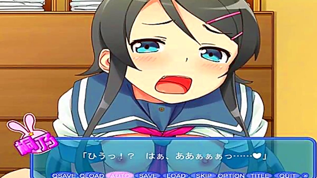 Blonde School-Girl Gives Foot Job & Blowjob In Erotic Anime Adventure