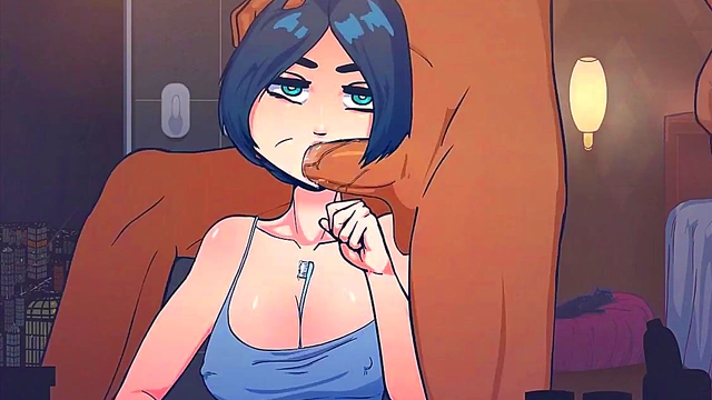 Time Stops for 3D Anime Monster Blowjob & Wild Sex Session