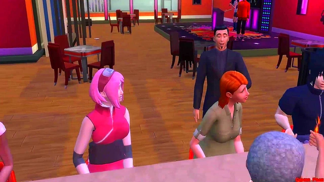 Naruto Hentai – Hinata & Sakura Fucked by Husbands in Hot Married Wife Action