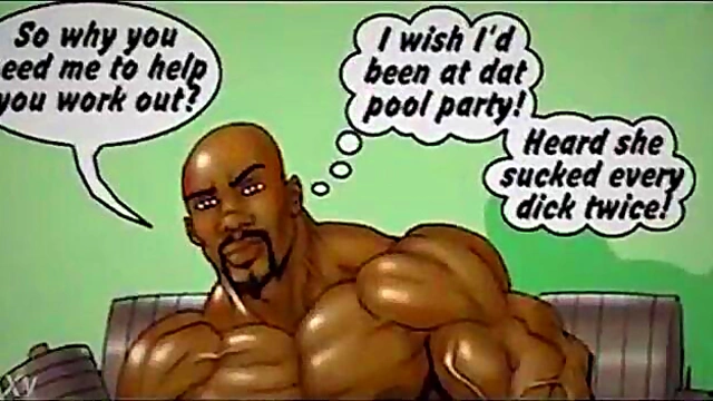 Cartoon Comic Couple Engage in Sexy Hentai Action Together