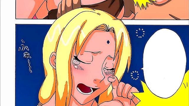 Naruto Manga Party – Tsunade’s Big Tits & Ass Take Center Stage