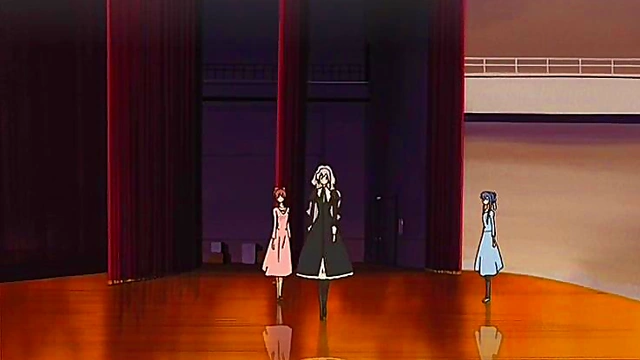 Yuri Anime Girls Enjoy Intimate Moments Together In Strawberry Panic Episode