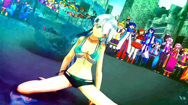 Sexy Fashion Anime Girls Dance Seductively for MMD Fans