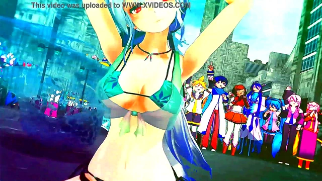 Sexy Fashion Anime Girls Dance Seductively for MMD Fans