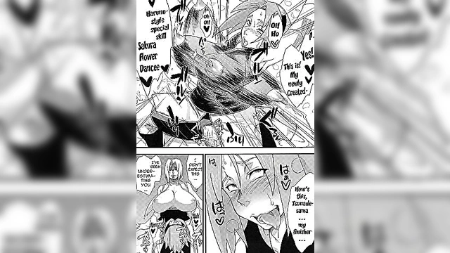 Mind-Controlled Hokage Surprises With Blowjob And Boob Job Gangbang