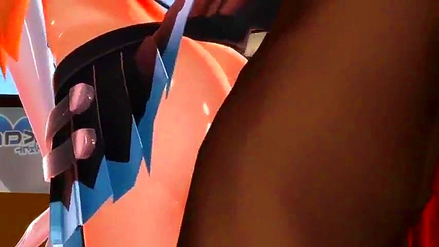 Mirai Akari's Seductive Metamorphosis in MMD Hentai Animation