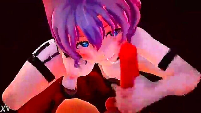 Crazy MMD Girl Goes Wild in 3D Hentai Action