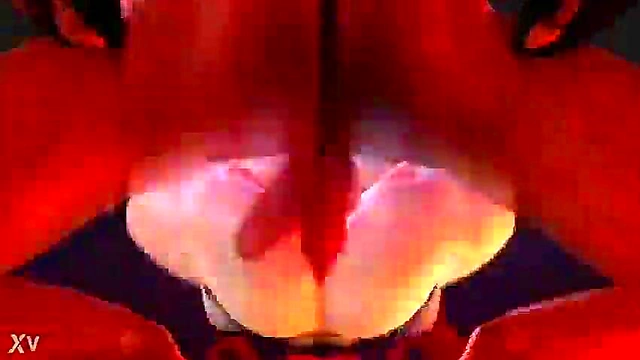 Crazy MMD Girl Goes Wild in 3D Hentai Action