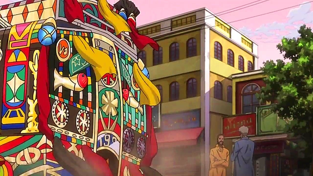 Jojo's Bizarre Adventure – Anime Couple Engages in Uncensored Passionate Session