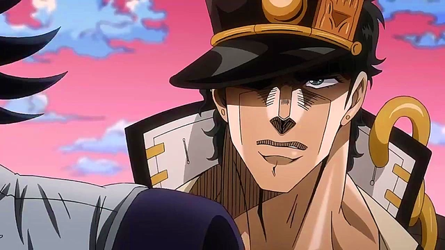 Jojo's Bizarre Adventure – Anime Couple Engages in Uncensored Passionate Session