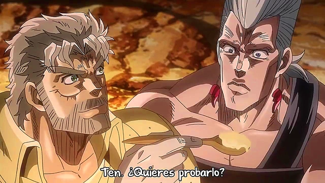 Jojo's Bizarre Adventure – Anime Couple Engages in Uncensored Erotic Fun