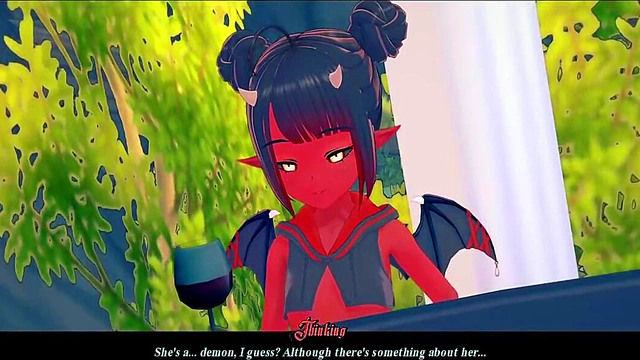 Hentai Fantasy Game – Mind-Controlled Hero Fucks Monster Girl With Magic