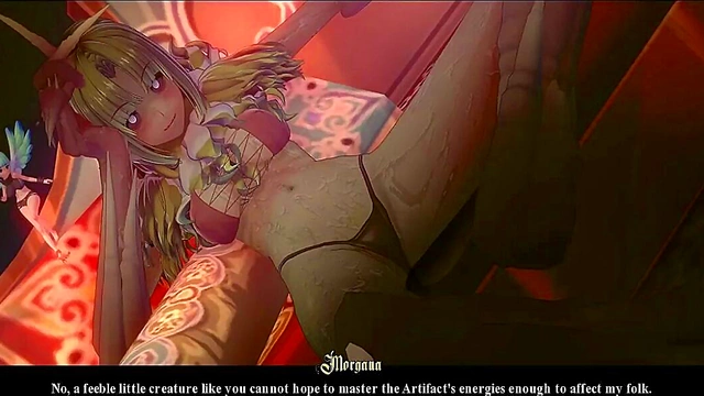 Hentai Fantasy Game – Mind-Controlled Hero Fucks Monster Girl With Magic