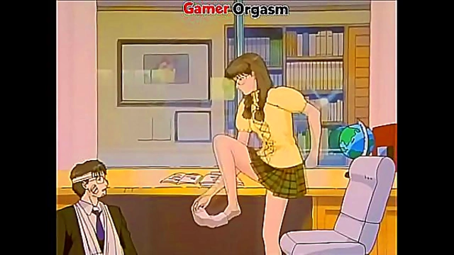 Teen Anime Geek Seduces Dad With FOOT FETISH for Taboo Fun